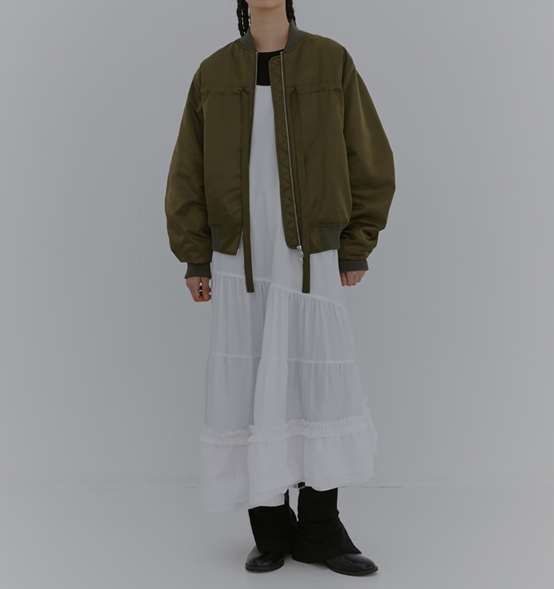 버뮬라 MA-1 스트랩 점퍼 Free _ 여성 상품이미지1