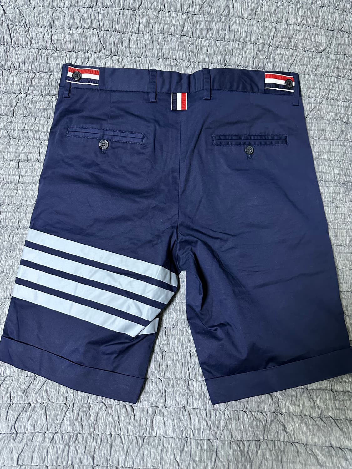 톰브라운 남성 반바지 네이비 상품이미지2