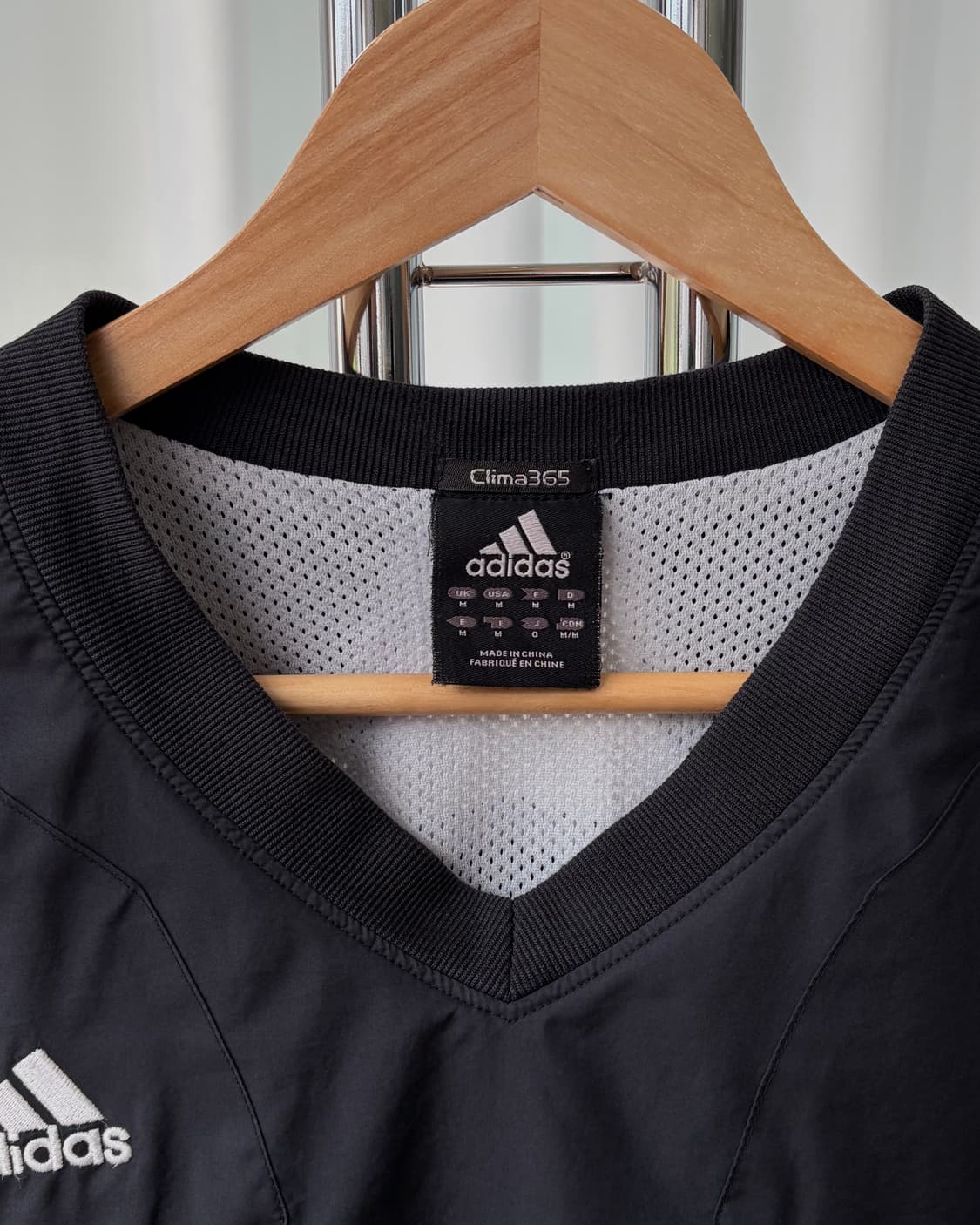 [M]아디다스 클래식 브이넥 웜업 바람막이  상품이미지7