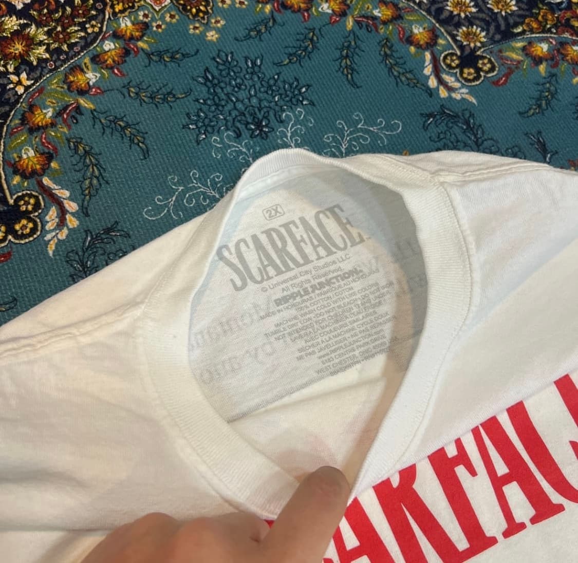 스카페이스 빈티지 남성 반팔 셔츠 상품이미지2