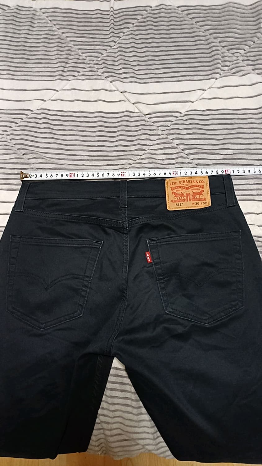리바이스 슬림면바지 실측31인치 기장98 상품이미지5