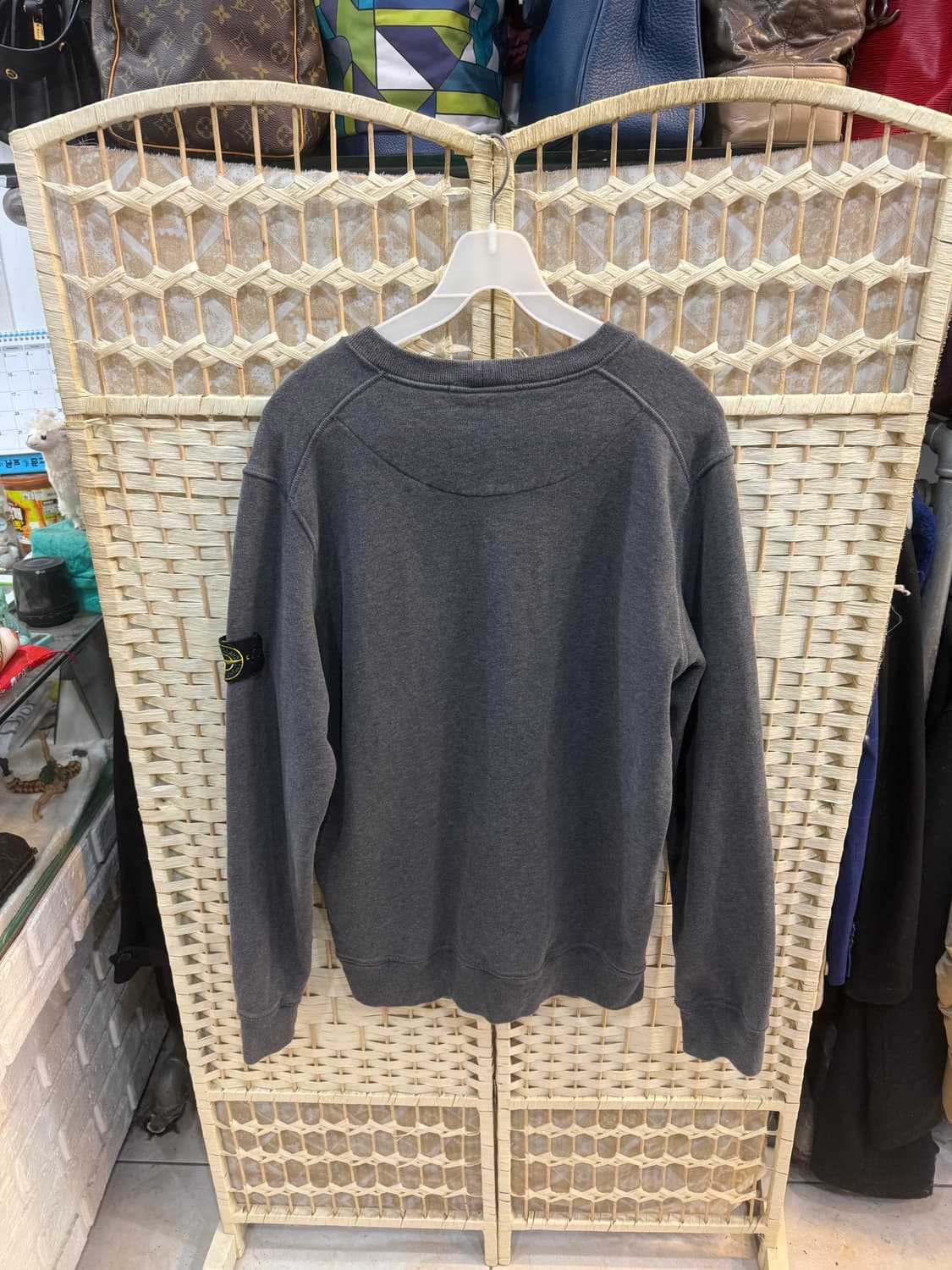 100/21ss 정품 스톤아일랜드 맨투맨 팝니다 상품이미지9