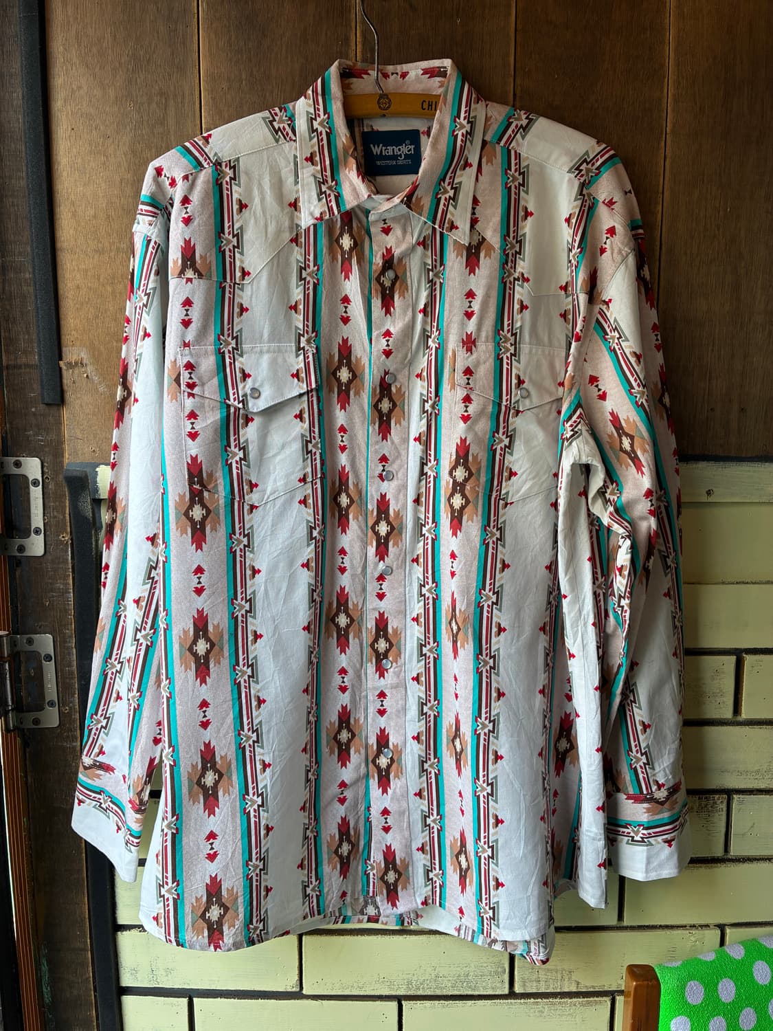Vintage Wrangler Western Pattern Shirt 상품이미지1