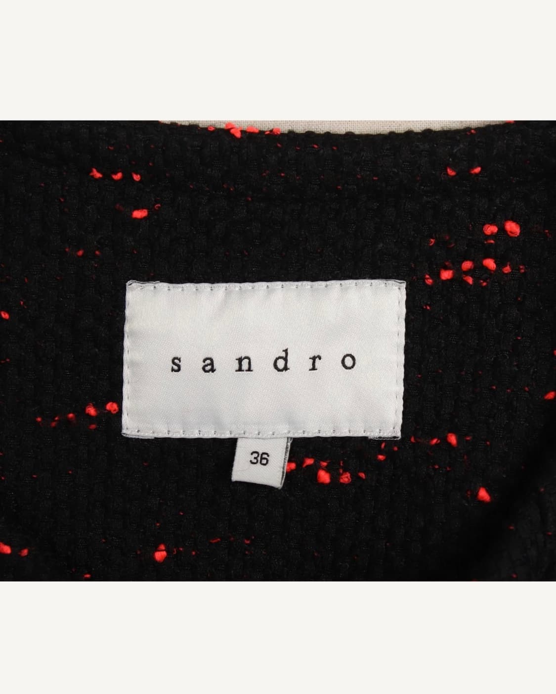 sandro tweed jacket 상품이미지3