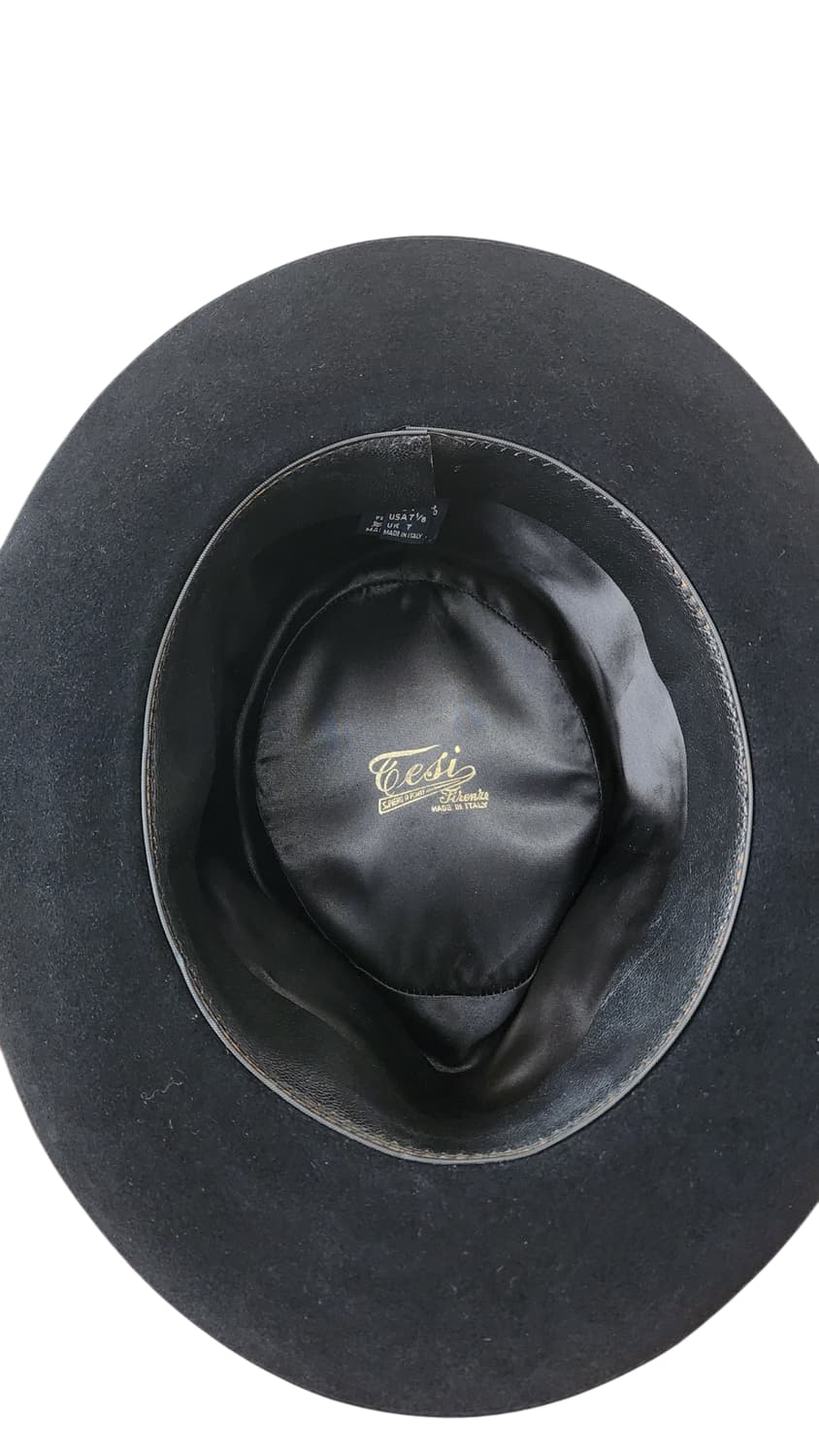 ITALY TESI 여성 울 페도라 파나마 햇 상품이미지4