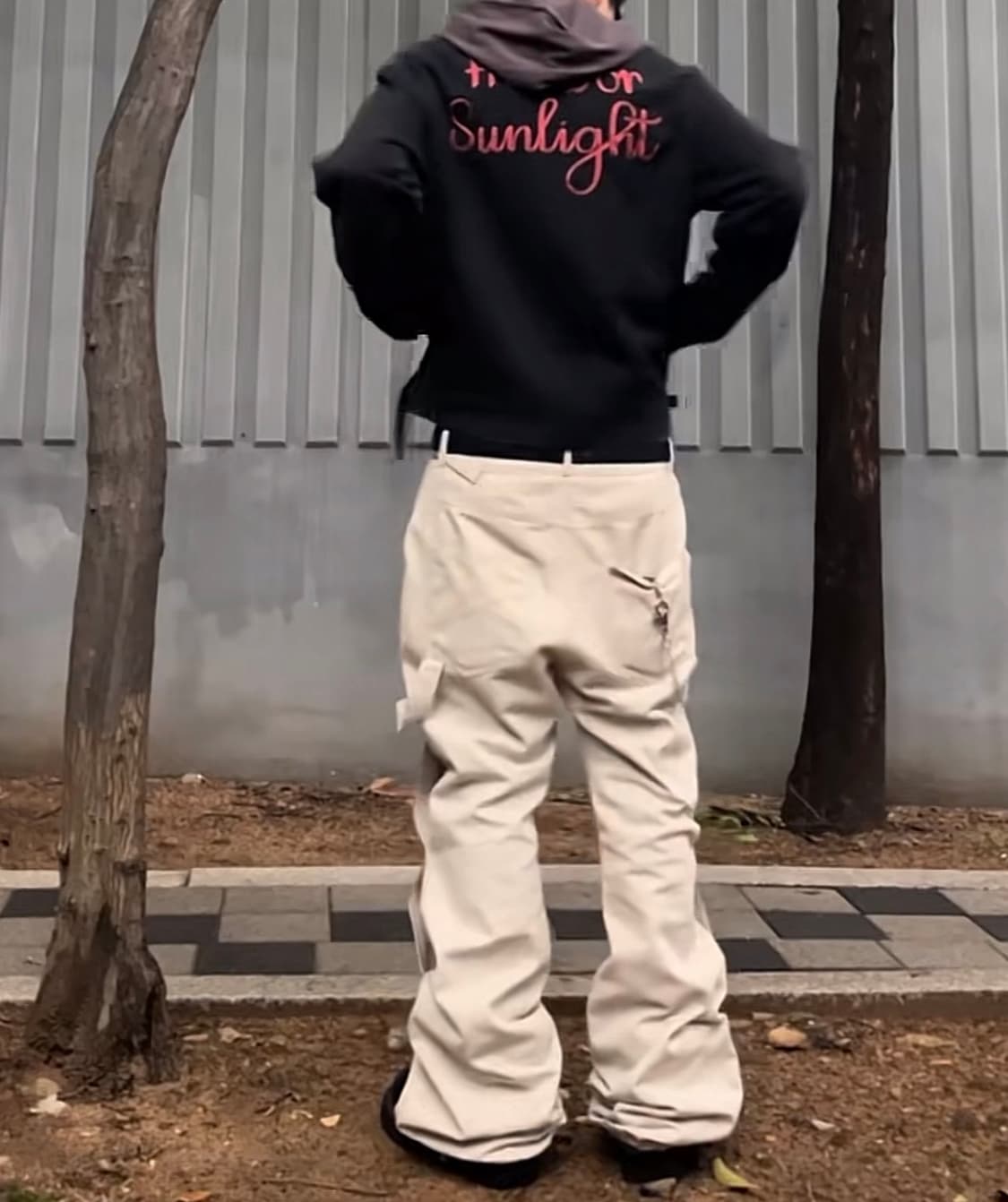 (새상품) 파르티멘토 vtg 집업 블루종 블랙 상품이미지3