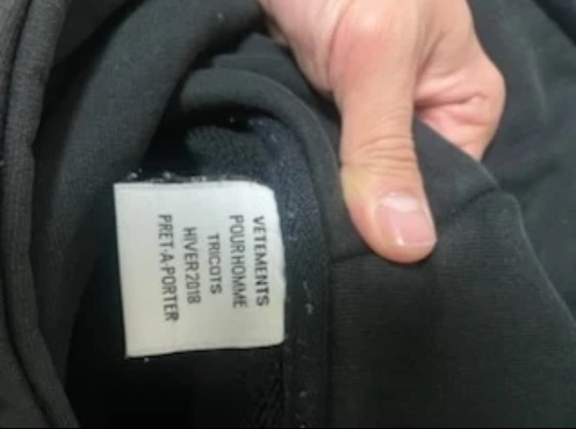 베트멍 람슈타인 후드L 급처 상품이미지5