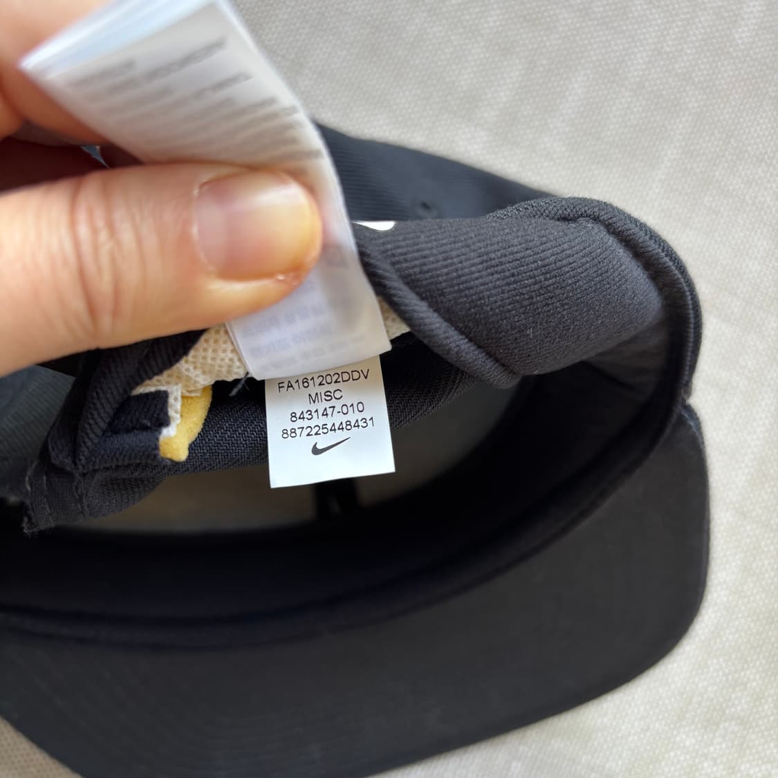 나이키랩 x 리카르도 티시(R.T.) 협업 캡 (희귀 모델/스우시+별 자 상품이미지10