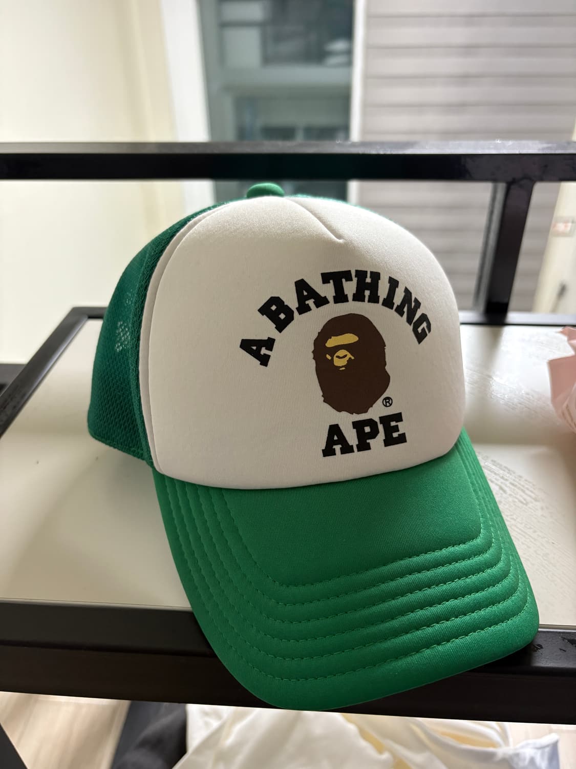 BAPE 베이프 모자 그린 상품이미지3
