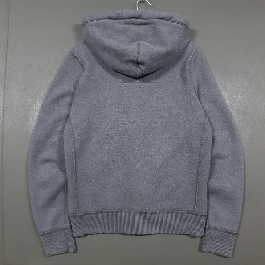 M) 아베크롬비 대장급 희귀 센터 로고 후드집업 회파 블루 그레이 챠콜 상품이미지10