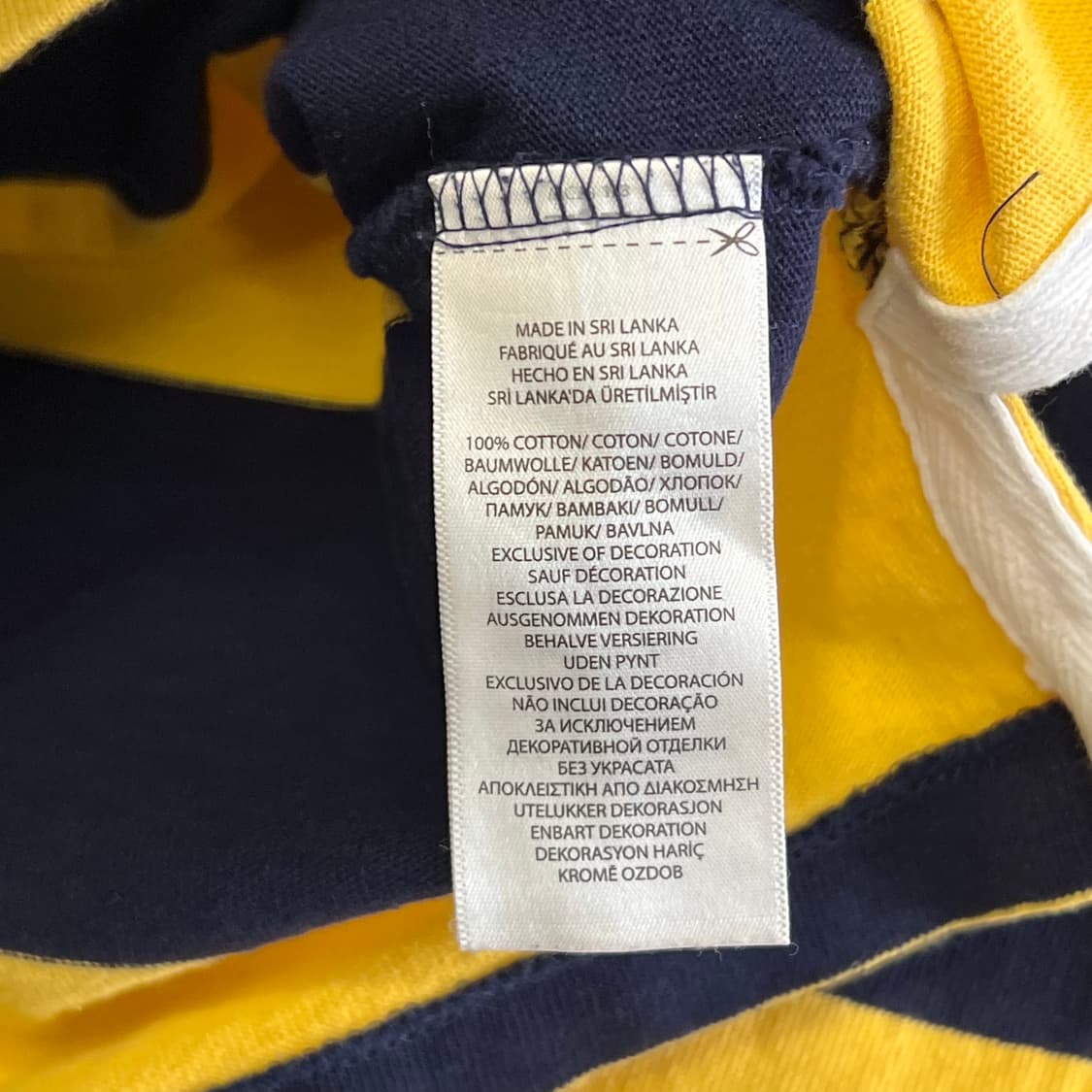 M 폴로랄프로렌 스트라이프 럭비티 상품이미지5