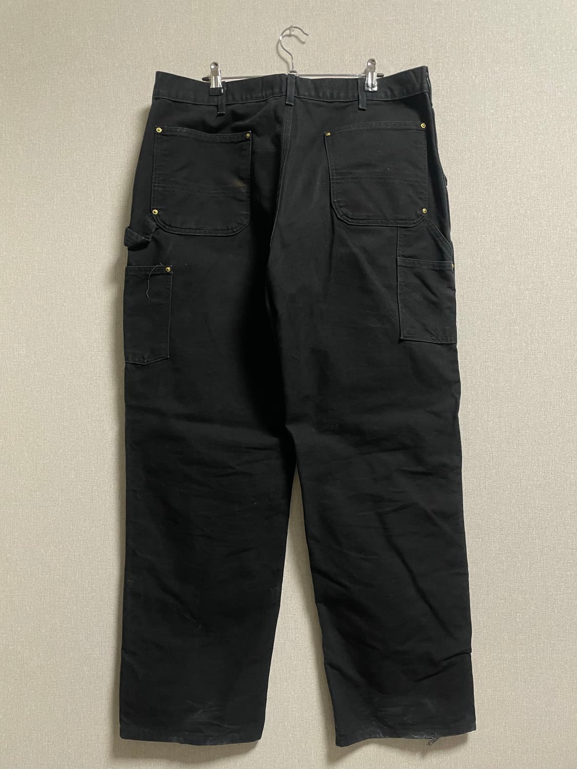 🇺🇸 USA 빈티지 칼하트 더블니 38x32 블랙 상품이미지2