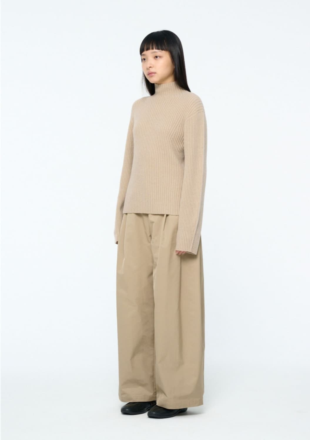 RIBBED TURTLE PULLOVER - 1사이즈 상품이미지2