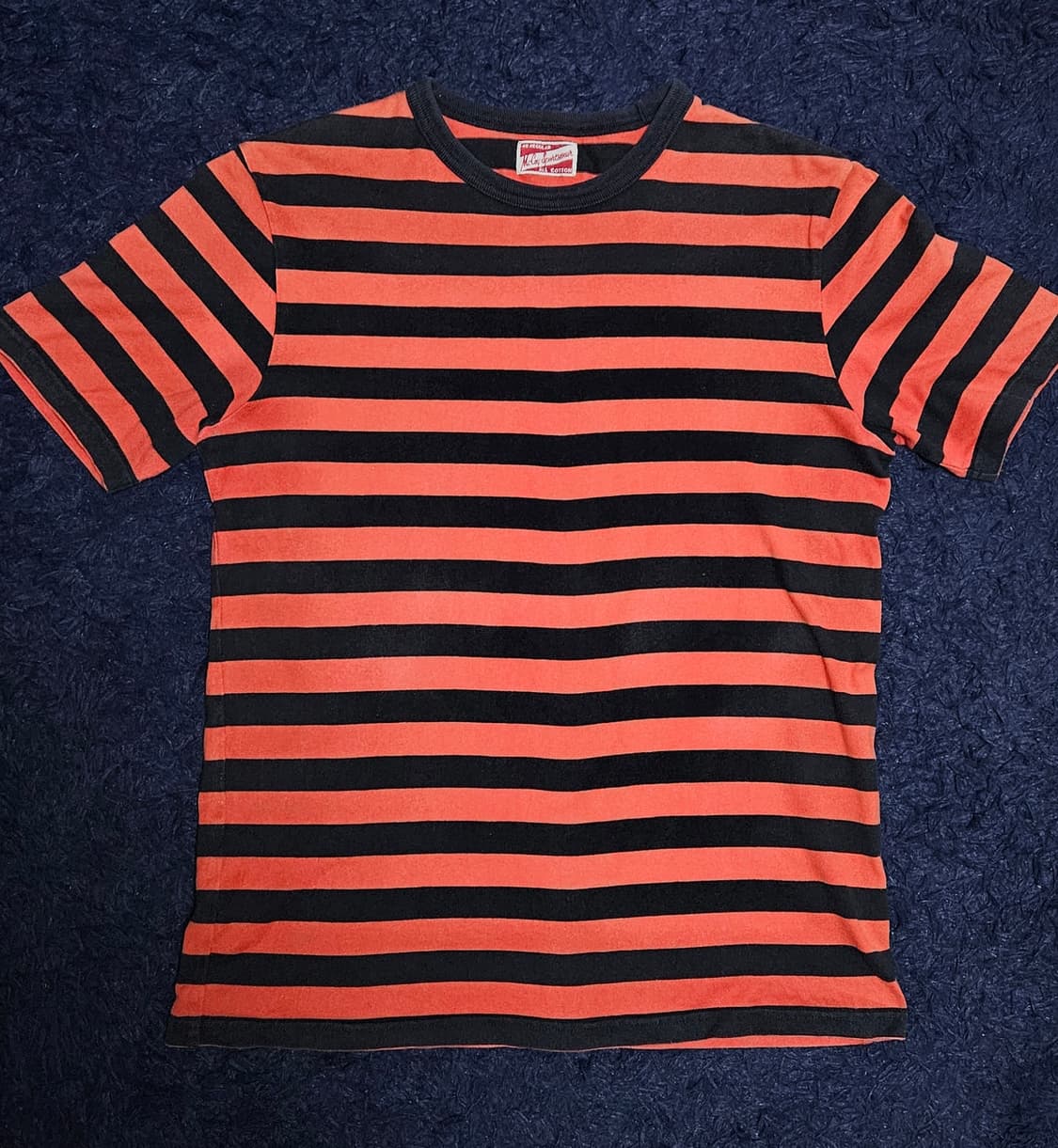 리얼맥코이 맥코이 스포츠웨어 보더티셔츠 링거티 상품이미지1