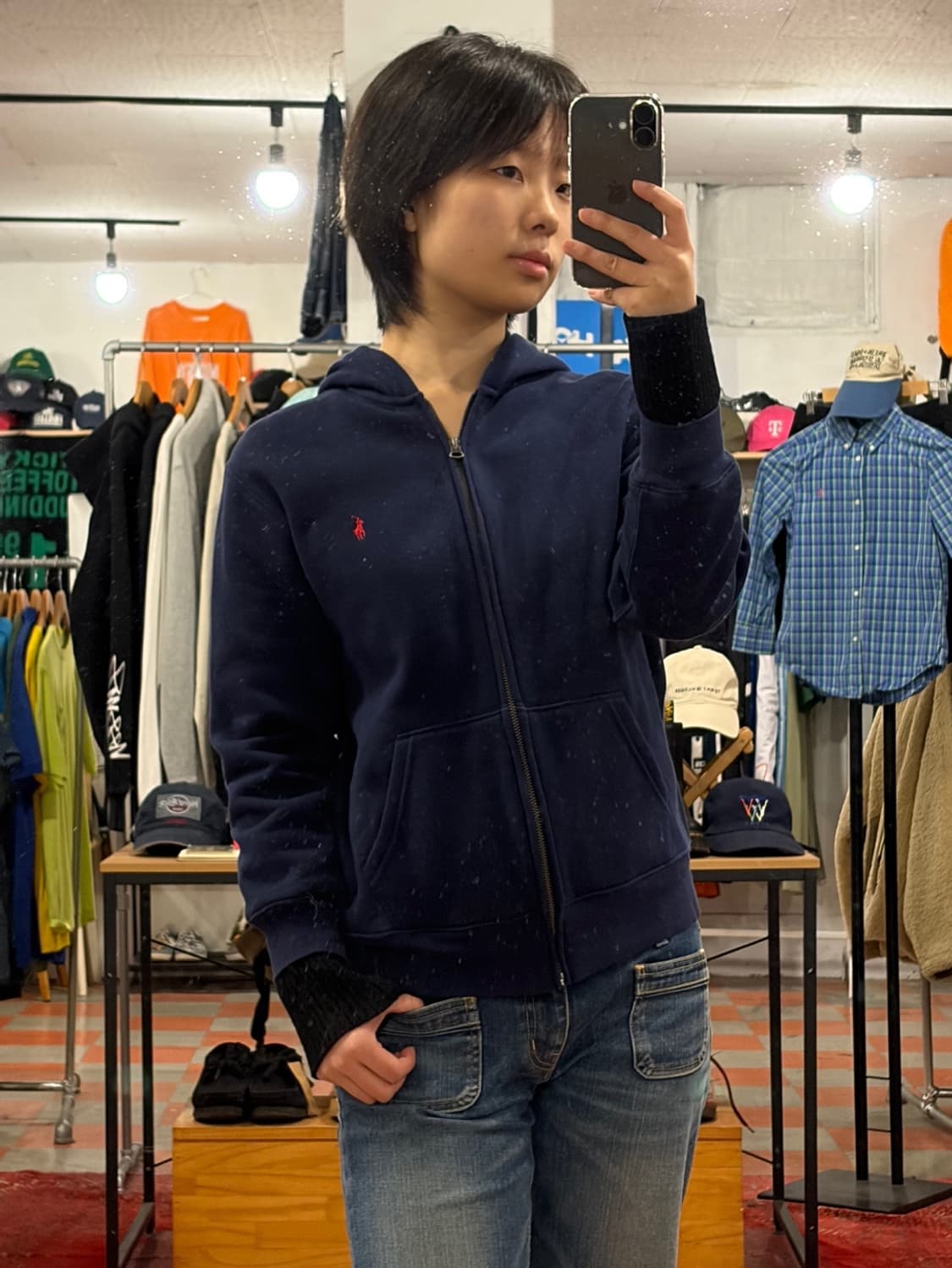 폴로 후드집업 상품이미지1