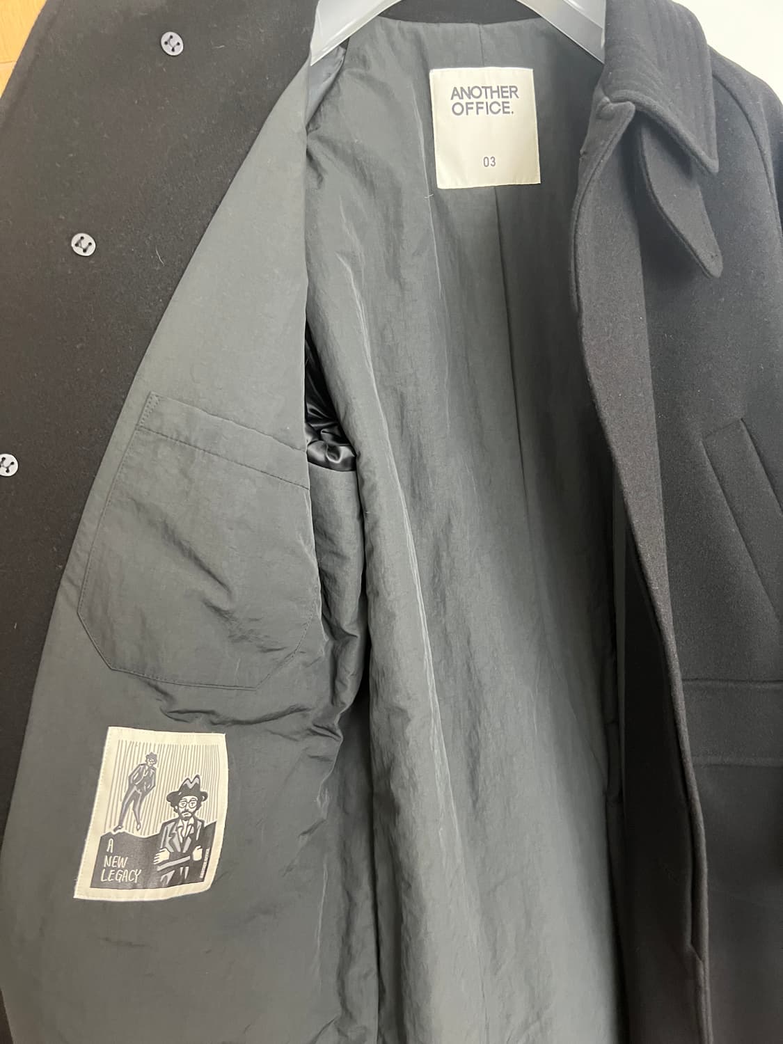 어나더오피스 발마칸 코트 3사이즈 상품이미지3