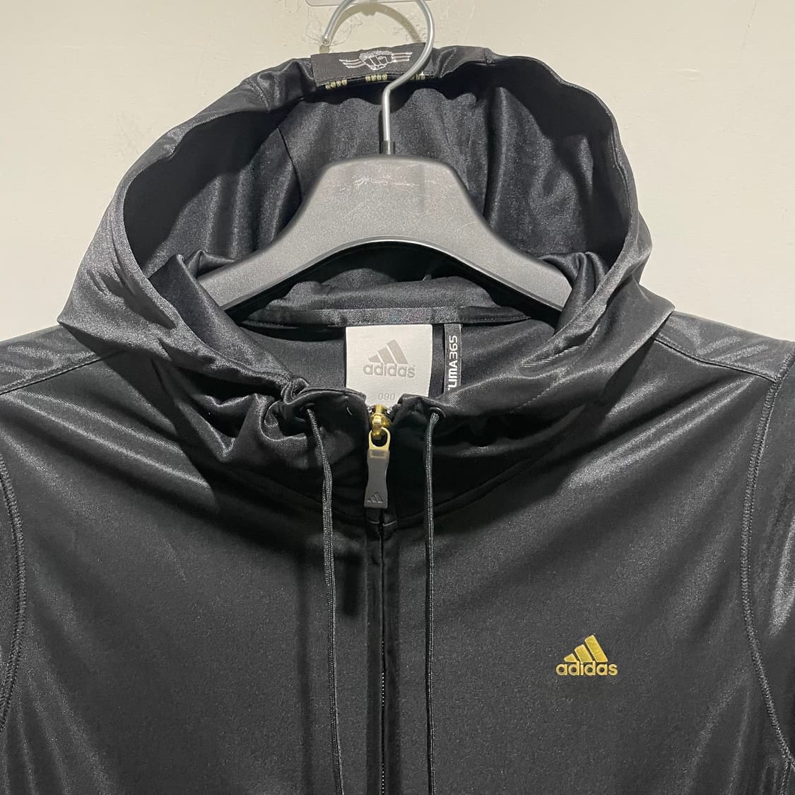 아디다스 져지 후드집업 블랙 상품이미지3