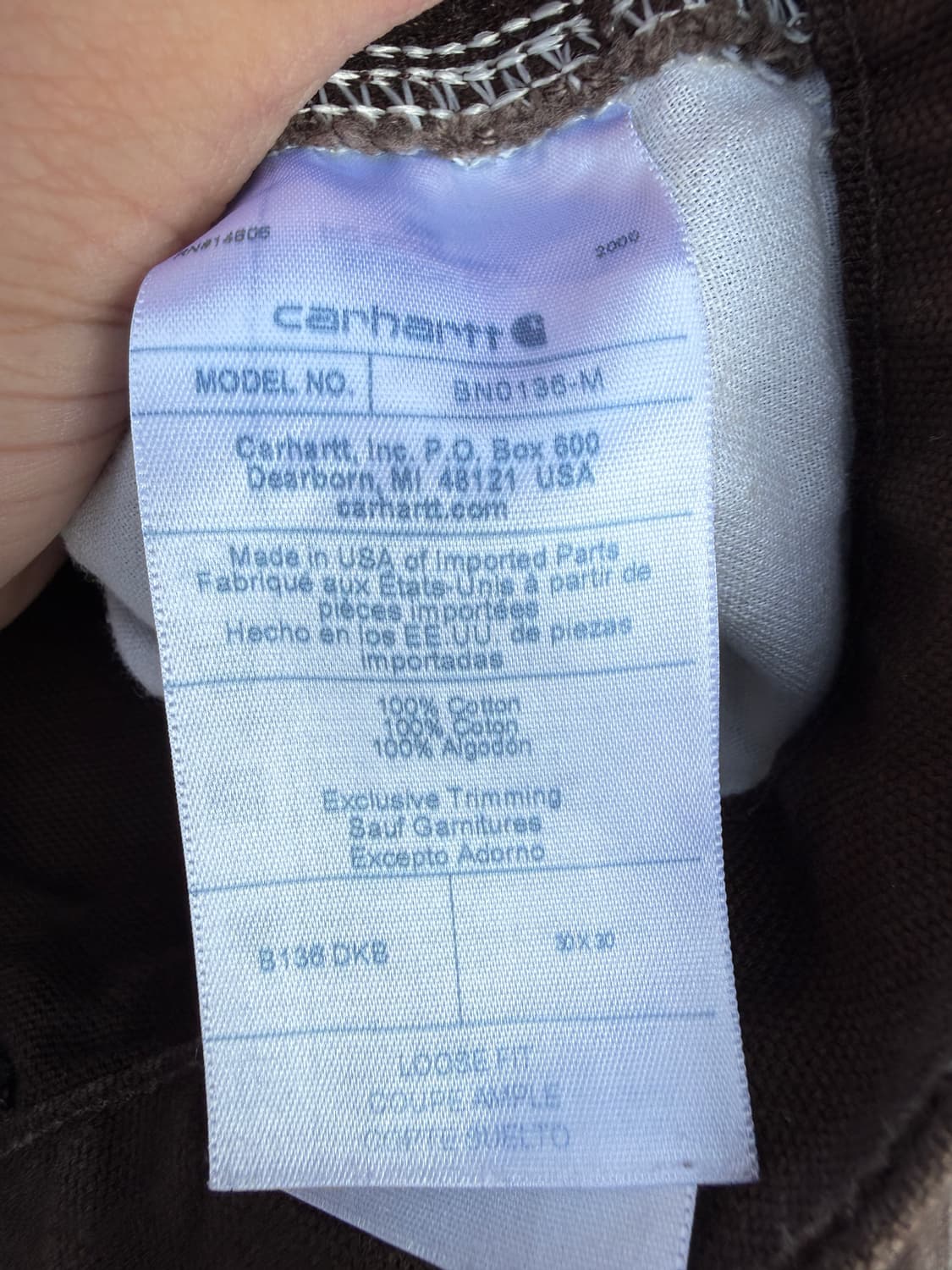 (30) 칼하트 더블니 usa 상품이미지5