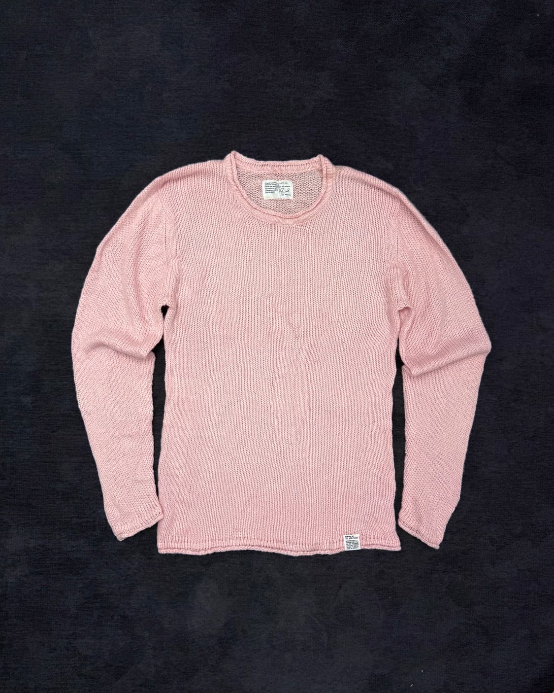 azul by moussy 핑크 니트 상품이미지1