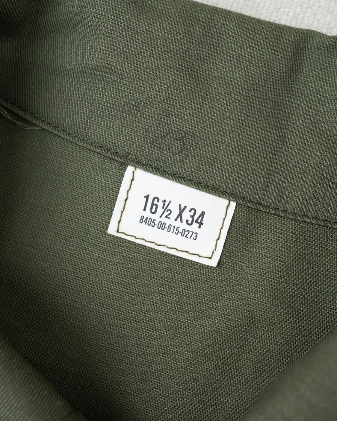 (16 1/2*34, L) 미군 OG-507 유틸리티 셔츠 상품이미지3