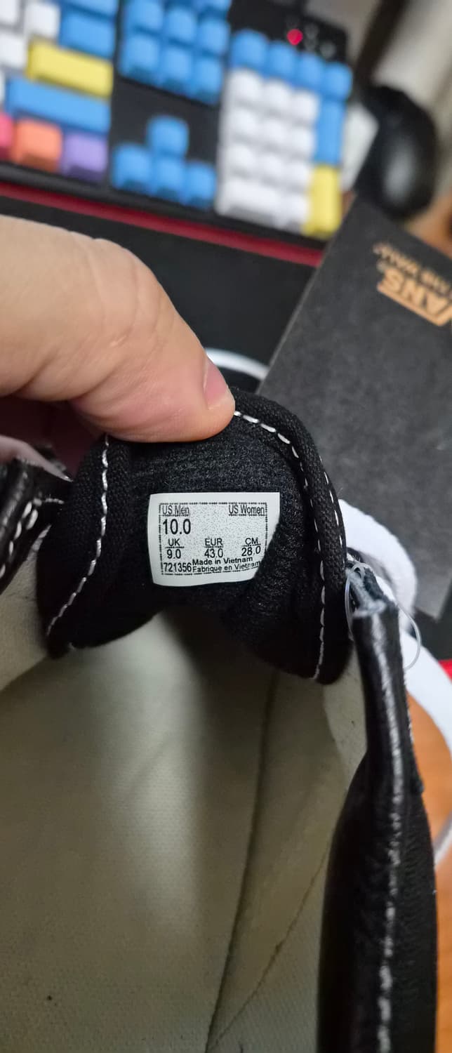 사이즈미스 반스 코어클래식 올드스쿨 285 팝니다 상품이미지3