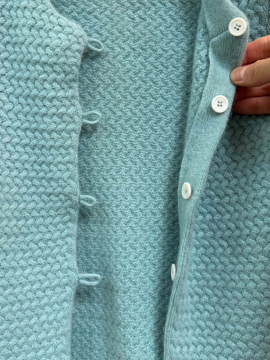 GOBI 몽골리안 캐시미어 니트 가디건 S 상품이미지5