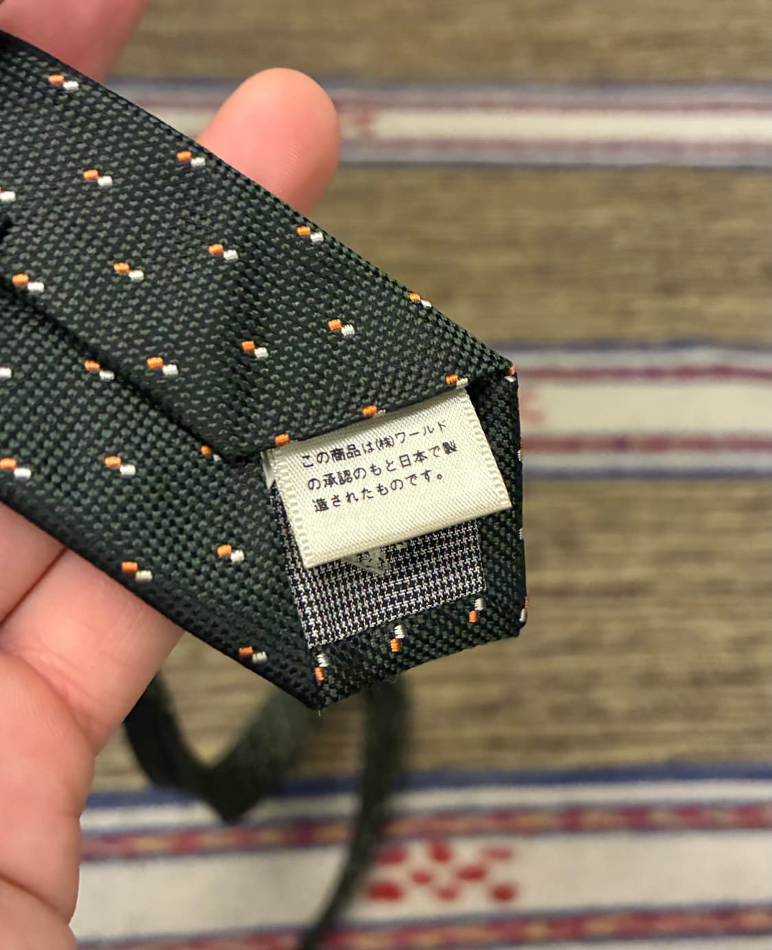 Takeo kikuchi 타케오 키쿠치 클래식 도트 실크 넥타이 타이 상품이미지7