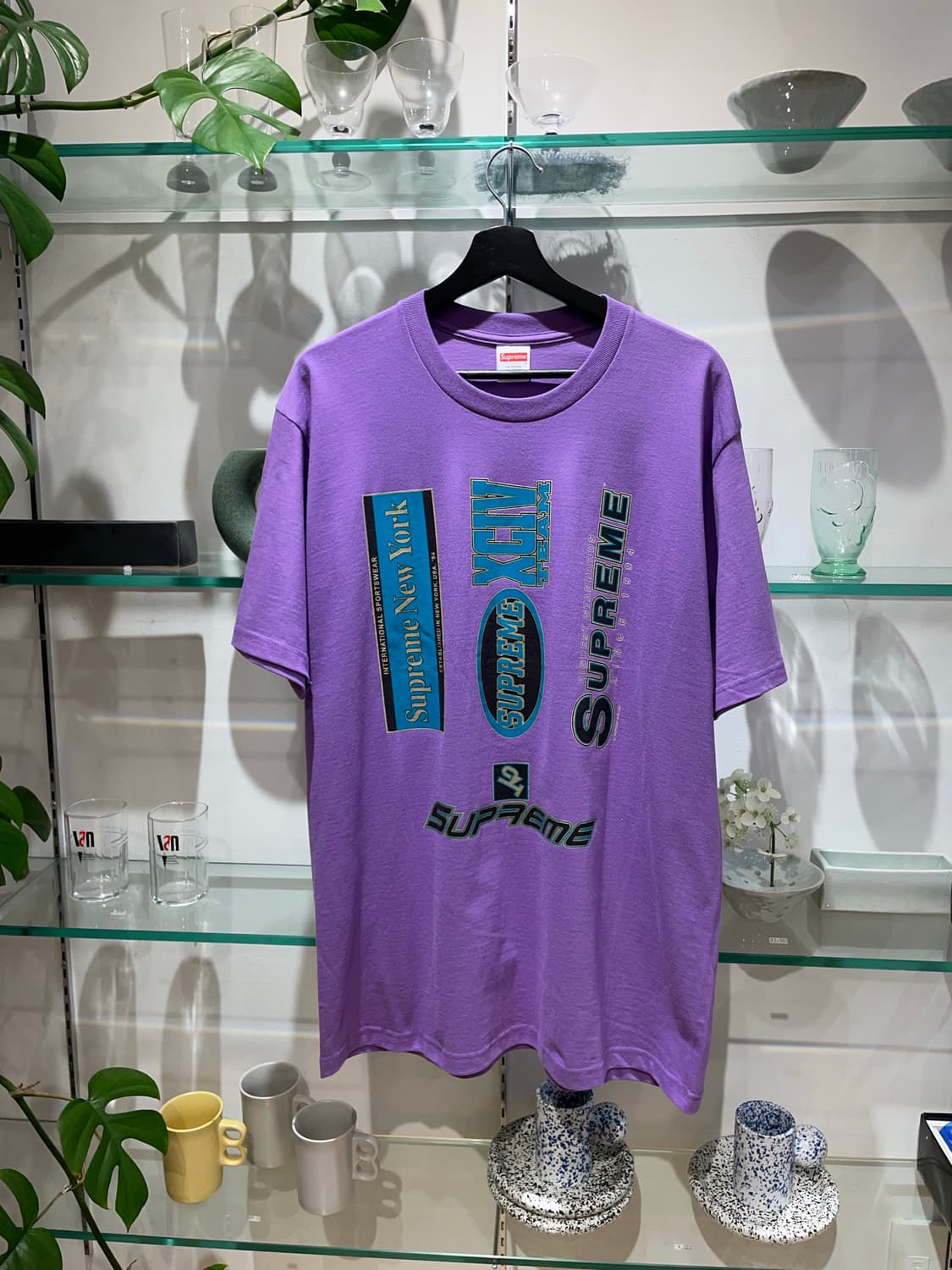슈프림 multi logos tee 상품이미지1