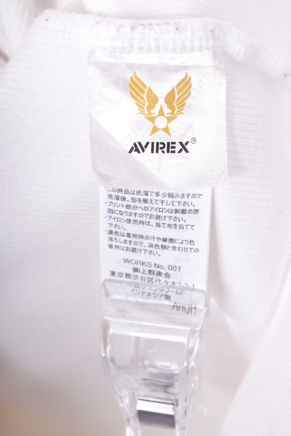 AVIREX Waffle long sleeve 상품이미지8