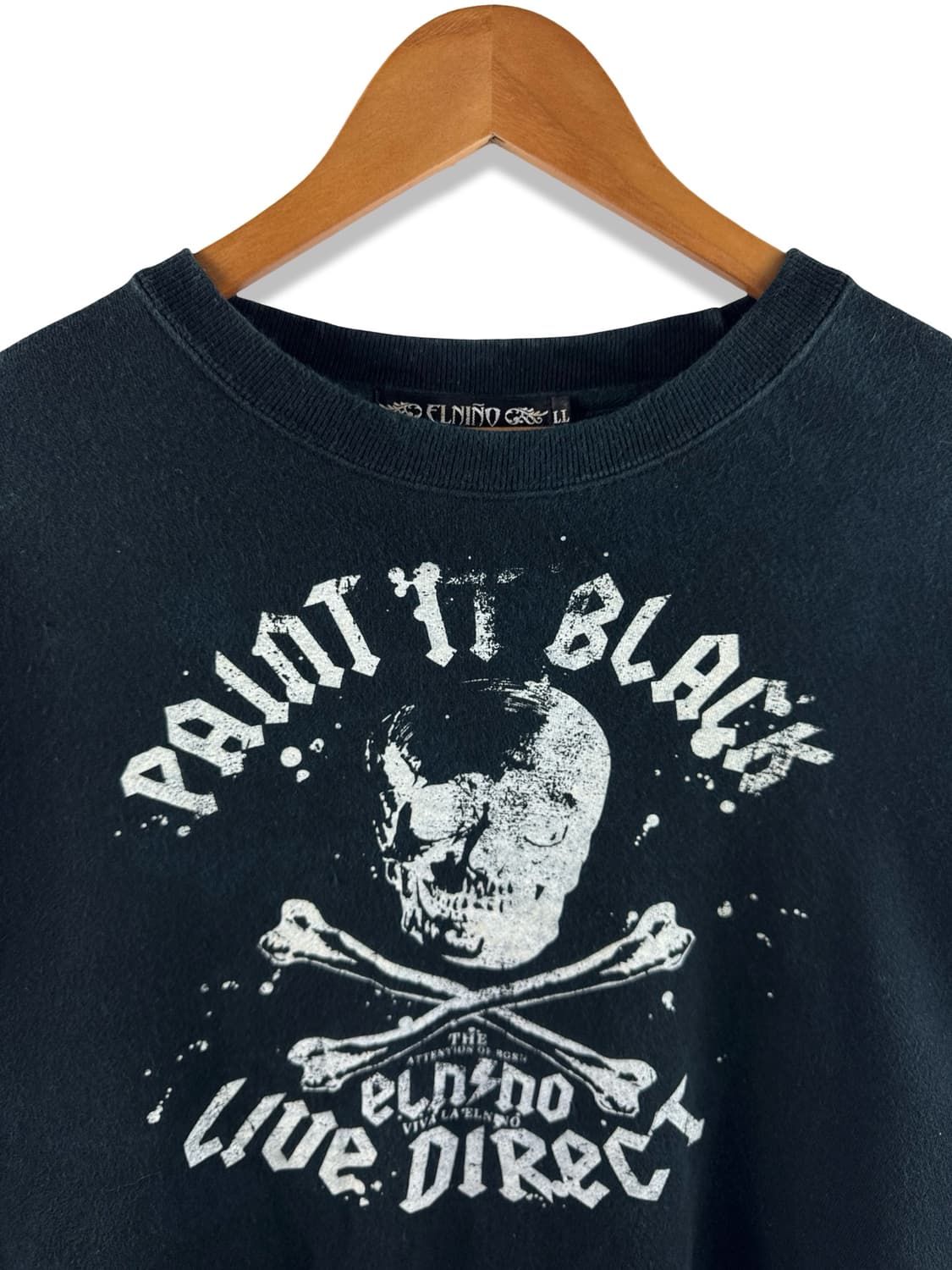 JPN 펑크 스컬 프린팅 스웻셔츠2892 상품이미지3