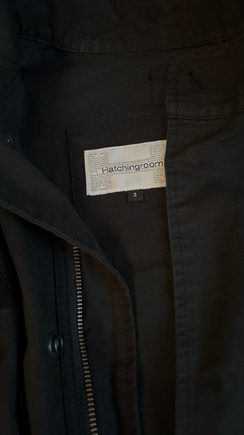 해칭룸 모즈파카 워시드블랙 / 3 상품이미지4