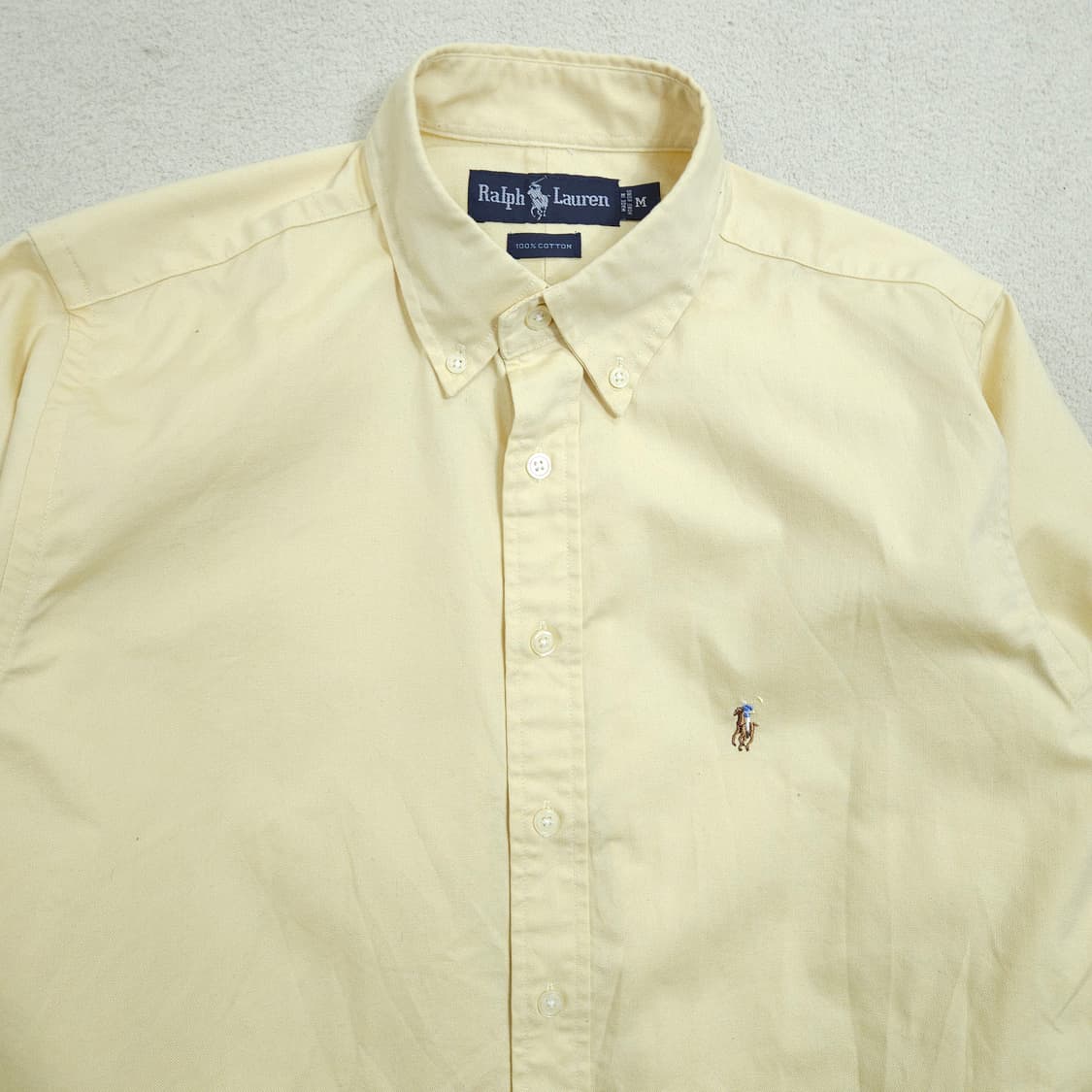 폴로 랄프 로렌 옥스포드 솔리드 셔츠 M 상품이미지3