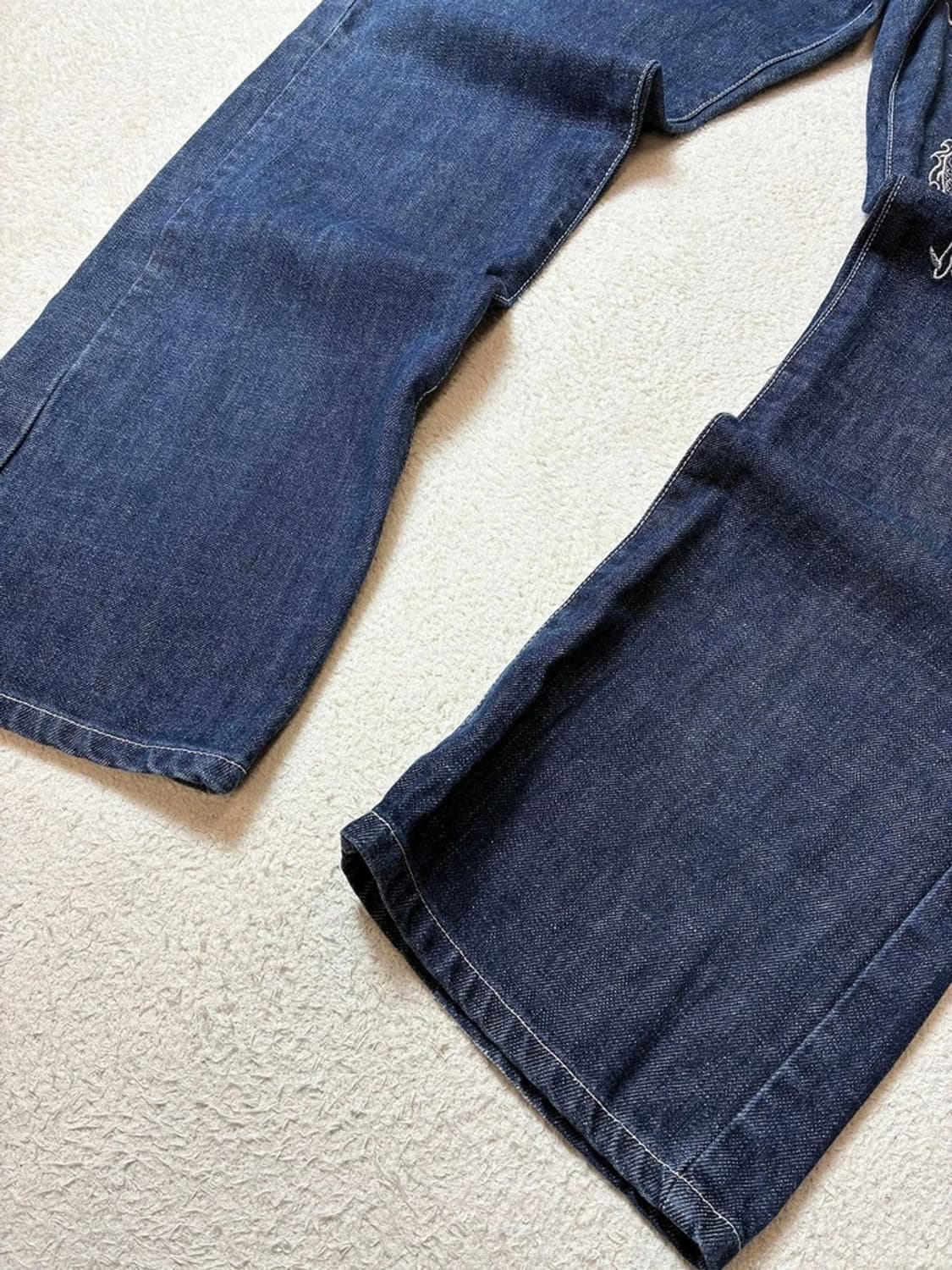 오사카 재팬 오리지널 오리엔탈 자수 데님 팬츠 PN6393 상품이미지5