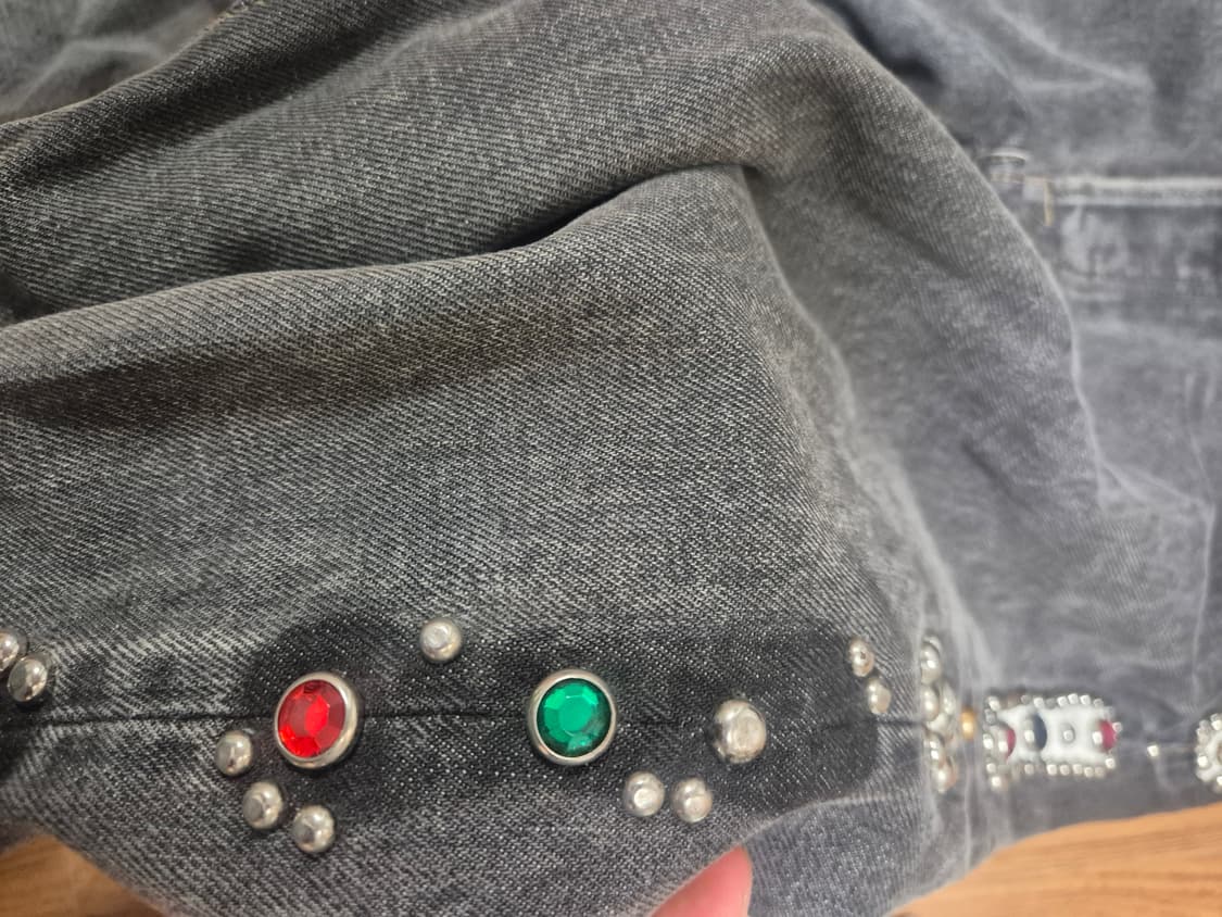 캐피탈 젬스톤 잼스톤 흑청 데님 에비스 한정판 상품이미지5