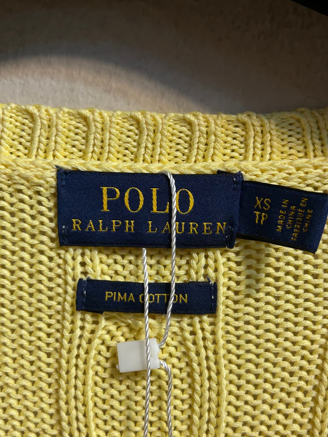 폴로 랄프로렌 케이블 브이넥 니트 스웨터 상품이미지6