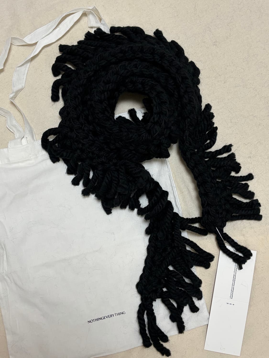 Nothing everything FRINGE Scarf 판매합니다 상품이미지3