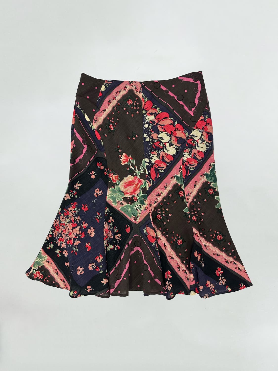 폴스미스 플라워 디자인 울 스커트 상품이미지4