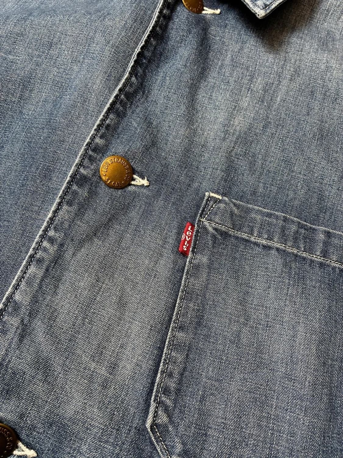 리바이스 00's 레드탭 데님 코치 자켓 PN8925 상품이미지3