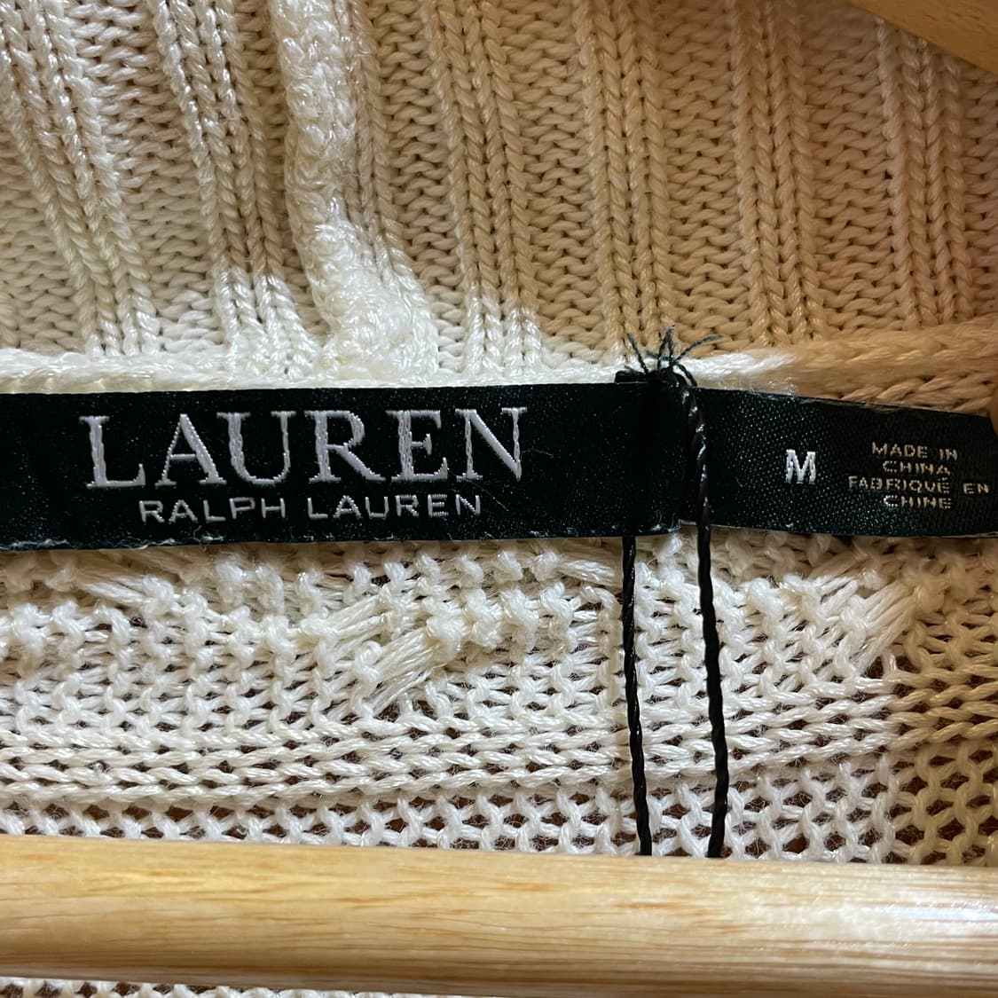 (M) Lauren 로렌 랄프 로렌 케이블 롱 니트 가디건   상품이미지6