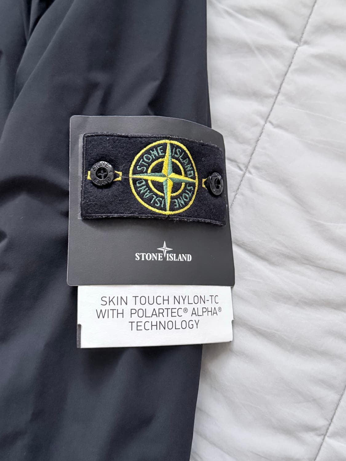 스톤아일랜드 스킨터치 나일론-TC 블랙 L 상품이미지3