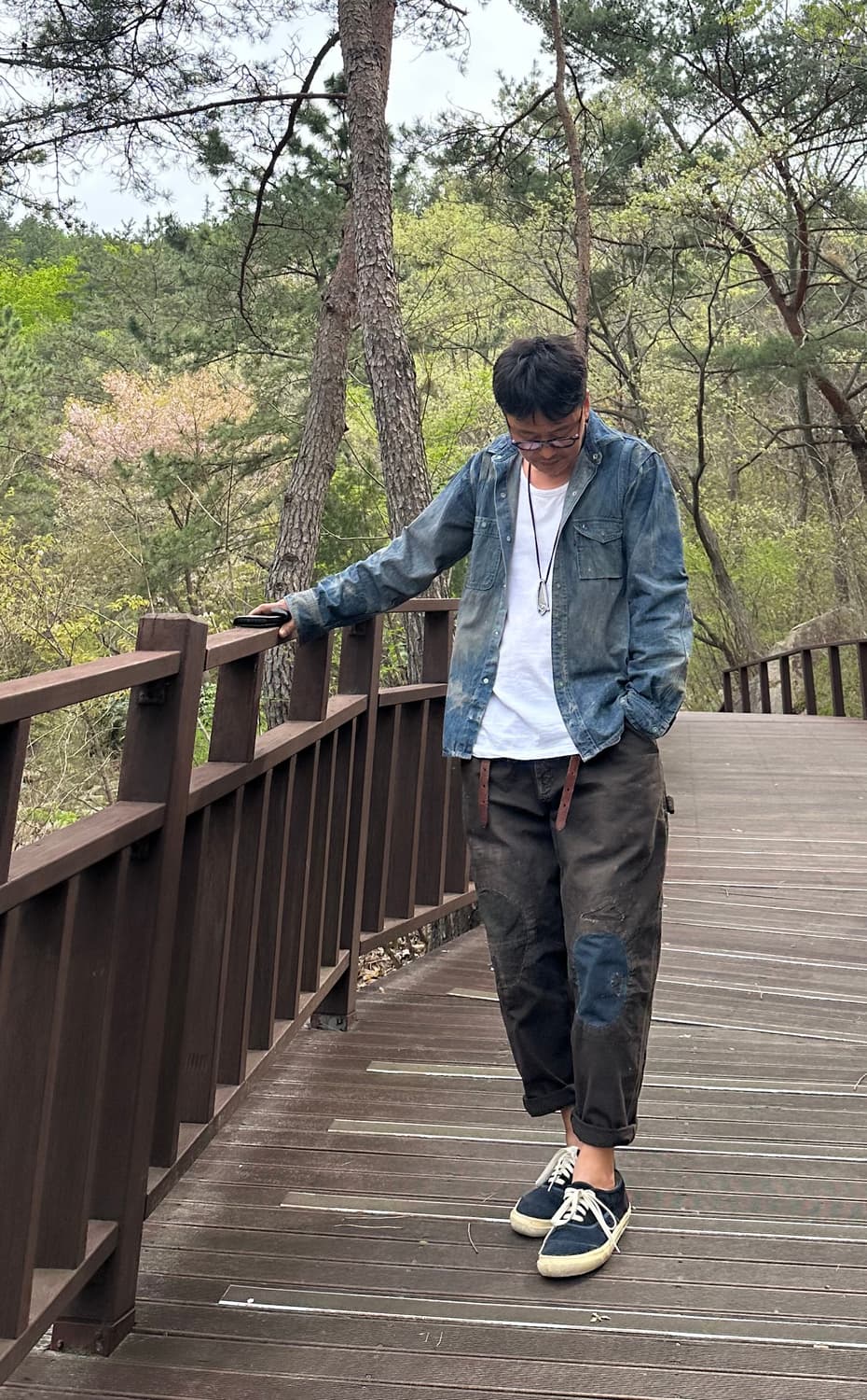 빈티지 칼하트 덕 캔버스 카팬터팬츠 빈티지 커스텀 상품이미지1