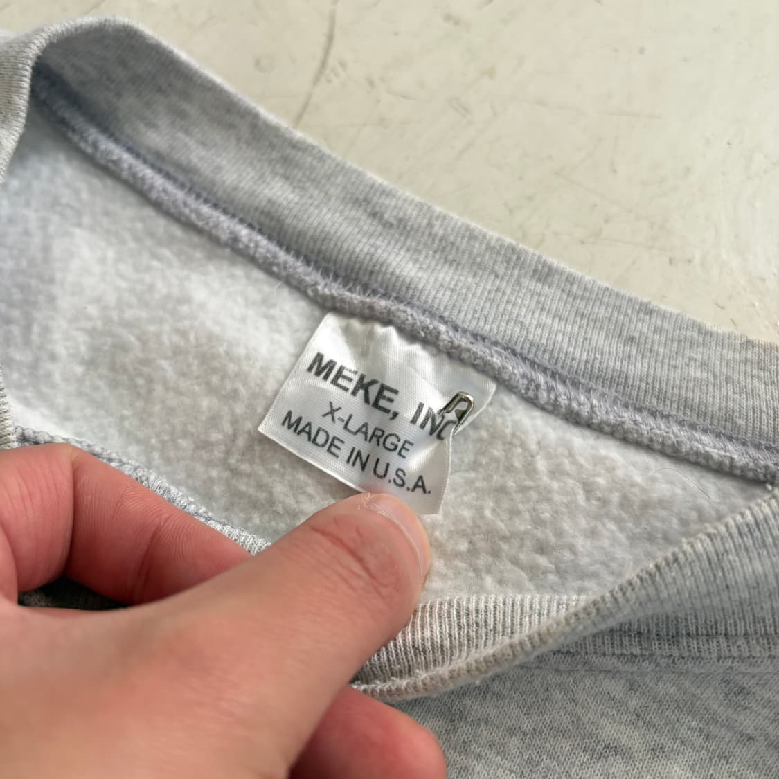 USAF OG 미공군 빈티지 스웻셔츠 XL 상품이미지6