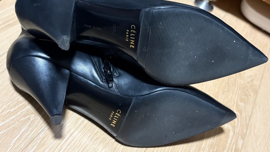 올드셀린 블랙 앵클 부츠 37 (240) 상품이미지3