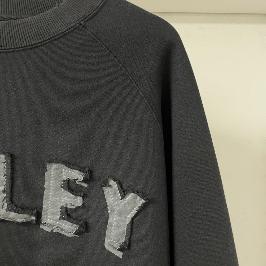 오클리 기모 맨투맨 블랙 M 상품이미지4