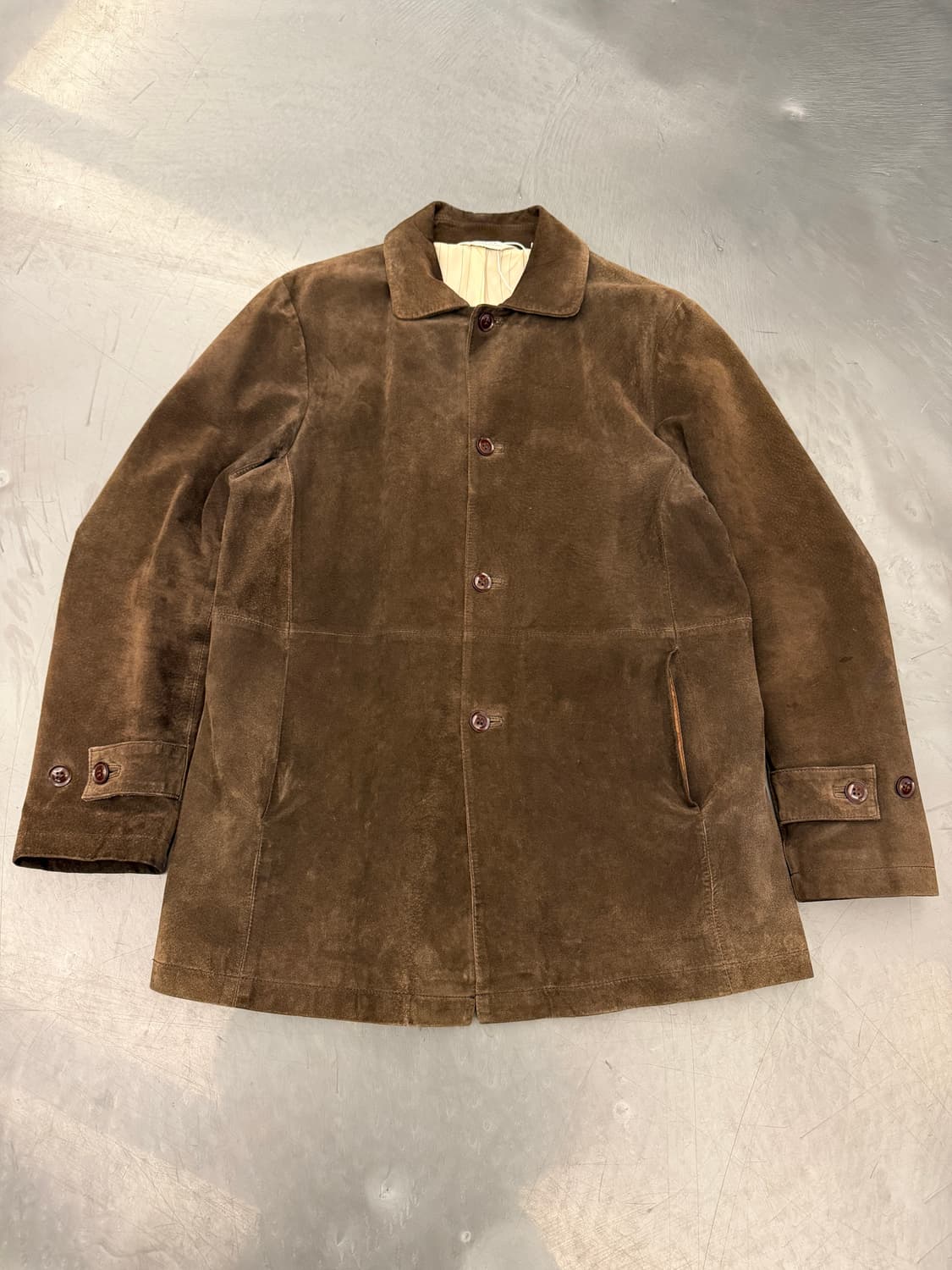 EDIFICE PIG SKIN LEATHER JACKET 돈피레더자켓 상품이미지1