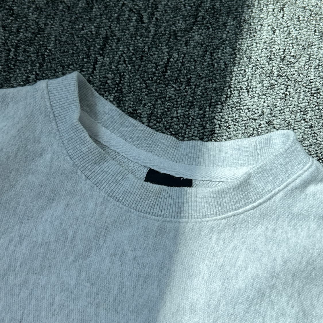 스투시 베이직 멜란지 빅로고 맨투맨 상품이미지5