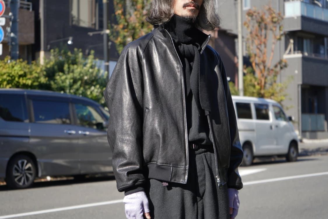 [2]헤릴 26ss 위켄드 램레더자켓 새상품 herill 상품이미지3