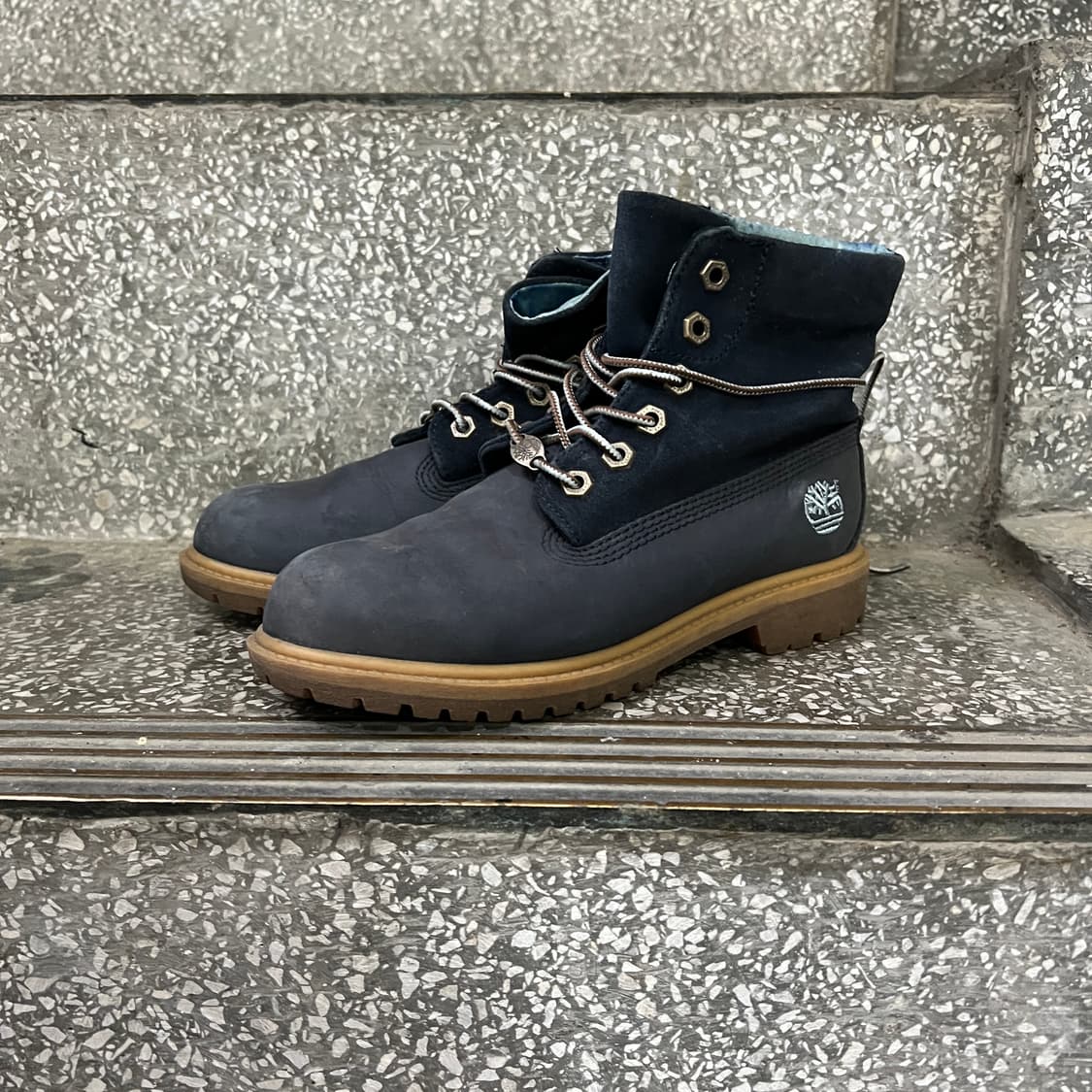 팀버랜드 롤탑 네이비 부츠 상품이미지1