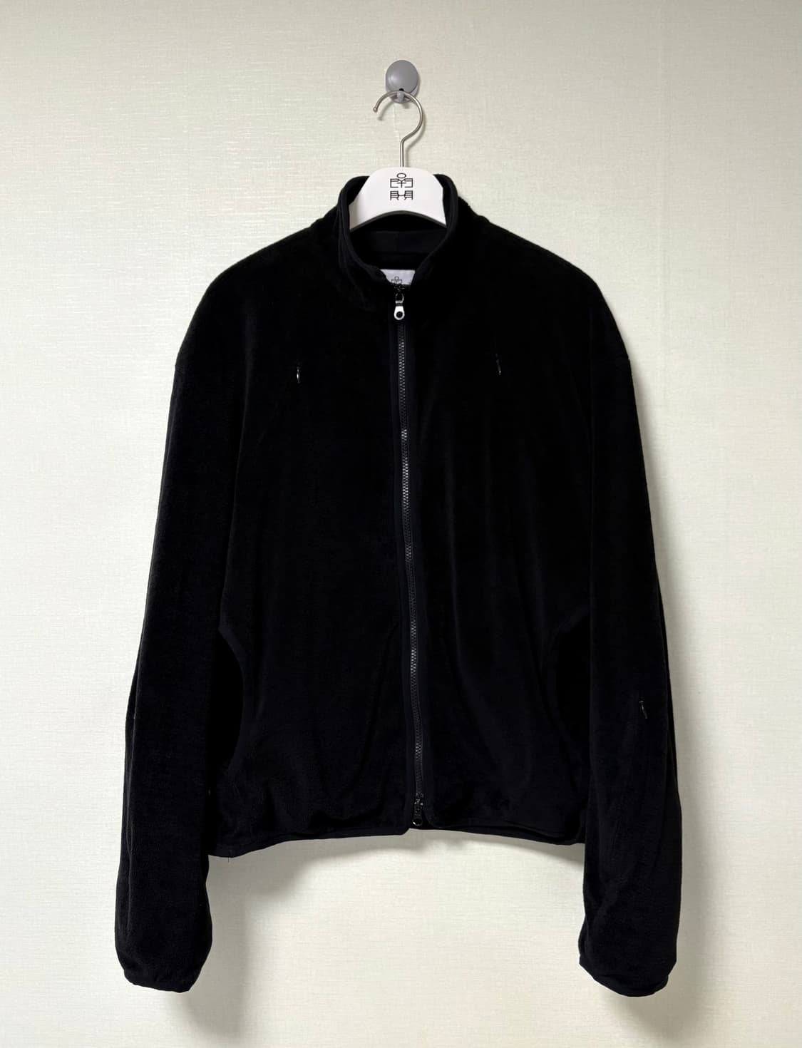 [3] 폴리테루 벨루어 후리스 블랙 상품이미지2