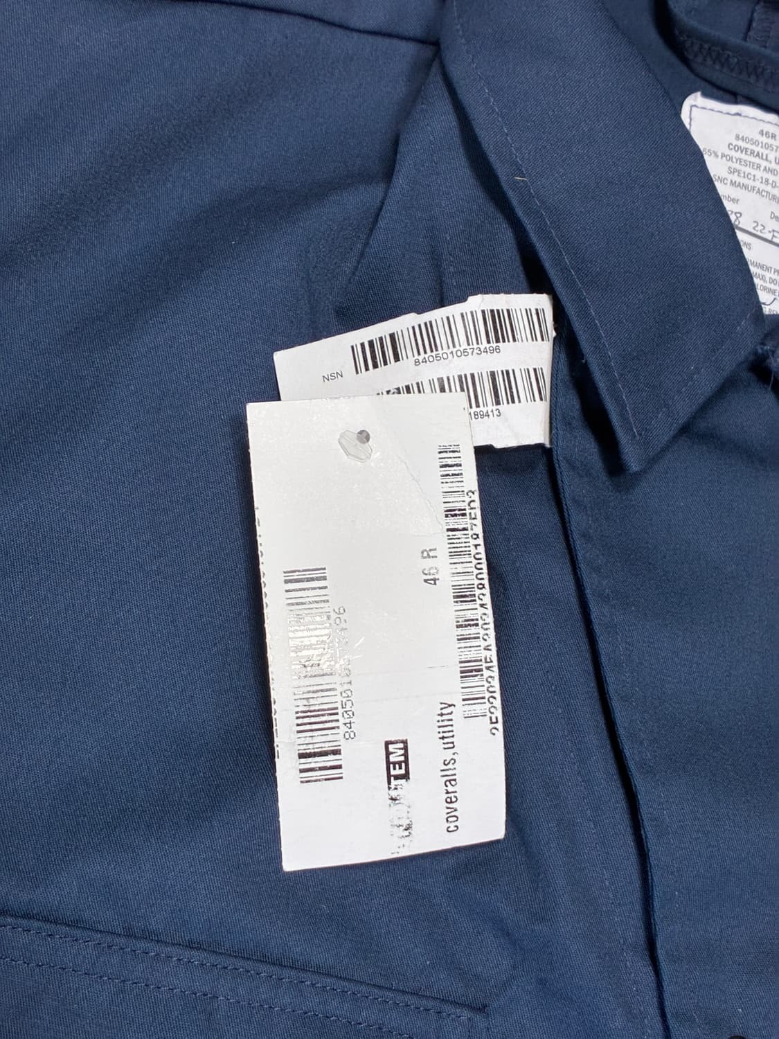 미군 커버올, 해군, 항공기정비복 상품이미지2